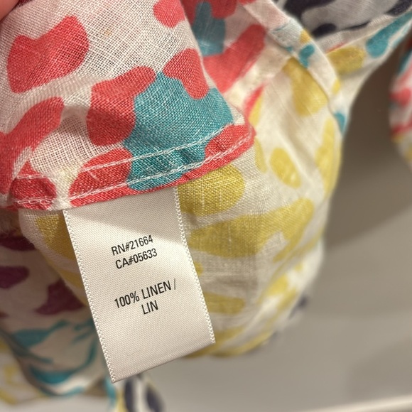 Ladies PAPERWHITE LINEN SHIRT - Picture 4 of 4